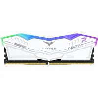 TEAM T-FORCE DELTA RGB 24GB 8000MHz DDR5 Gaming RAM White